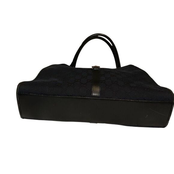 Gucci Black Jackie Bag with Silver-Tone Closure - Picture 8 of 11